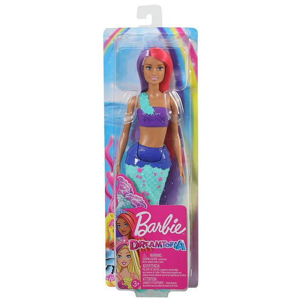 Barbie Dreamtopia Mermaid Doll, 12-inch, Pink and Purple Hair - sctoyswholesale