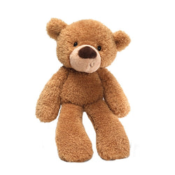 Fuzzy Tan Teddy Bear Stuffed Animal by Gund - sctoyswholesale
