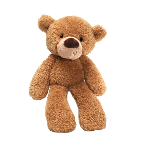 Fuzzy Tan Teddy Bear Stuffed Animal by Gund - sctoyswholesale