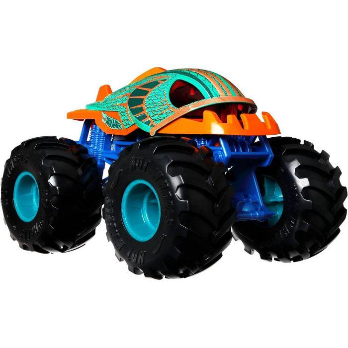 Hot Wheels Monster Trucks 1:24 Scale Piran-Ahhh Vehicle - sctoyswholesale