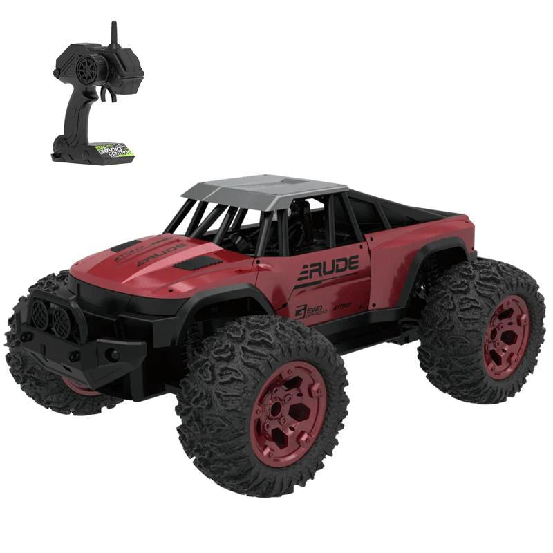 Remote Control Racing Car, Die-Cast Sneak - Red, Blue - sctoyswholesale