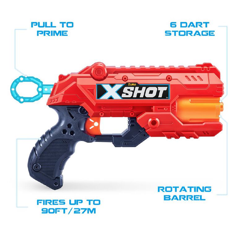 Zuru X-Shot Excel Reflex 6 dart blaster