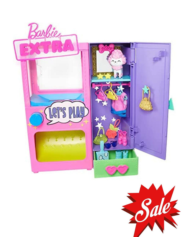 Barbie Extra Surprise Fashion Playset with 20 Pieces Including Pet Poodle - sctoyswholesale