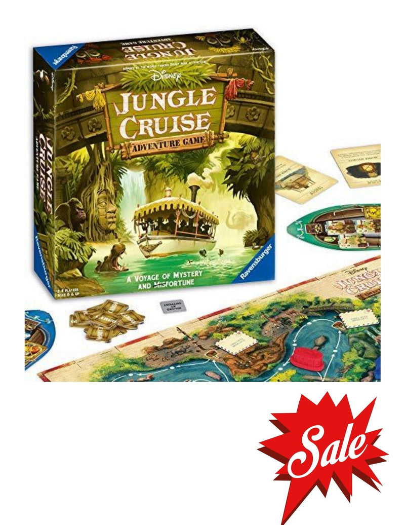 Ravensburger Disney Jungle Cruise Adventure Game for Ages 8 & Up - sctoyswholesale