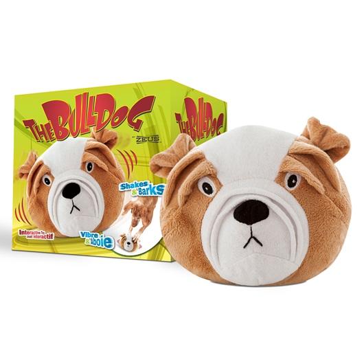 The Bulldog by Zeus, Interactive Dog Toy for Large & Small Dogs