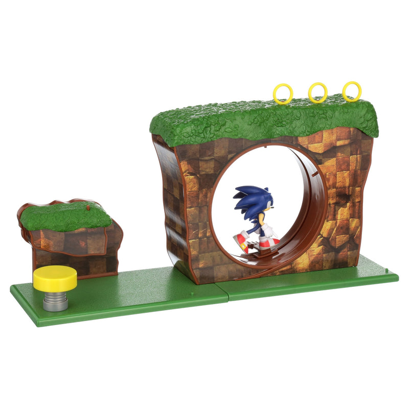 Sonic the Hedgehog - Green Hill Zone Playset - sctoyswholesale