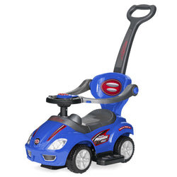 Best Choice Products 3-in-1 Kids Push and Pedal Toddler Ride On Wagon - sctoyswholesale