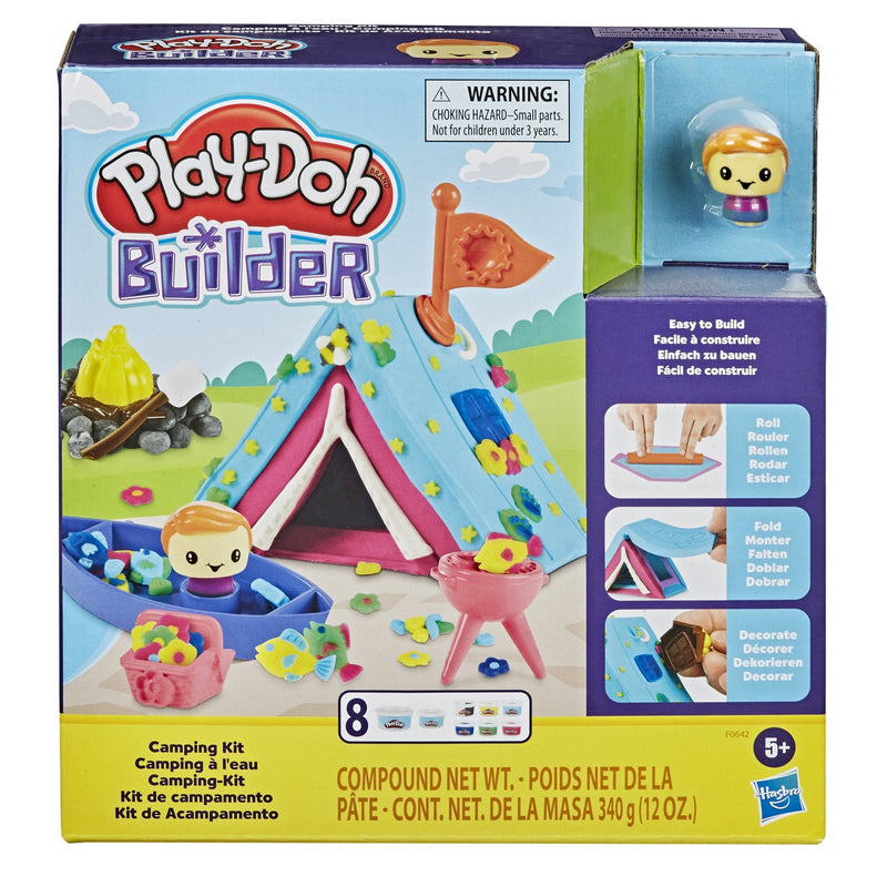Play-Doh Builder Camping Kit, Includes 8 Cans of Compound - sctoyswholesale