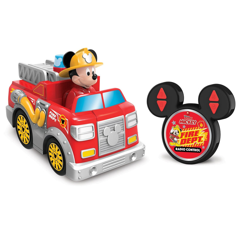 Disney Junior 9'' 2.4 GHz RC Toy Vehicle - Mickey's Firetruck - sctoyswholesale