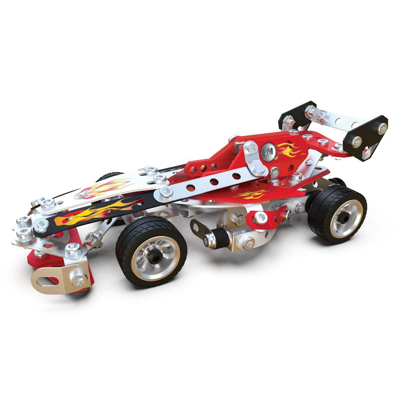 Meccano, 10-in-1 Racing Vehicles STEM Model Building Kit with 225 Parts and  Real Tools, Kids Toys for Ages 8 and up – StockCalifornia