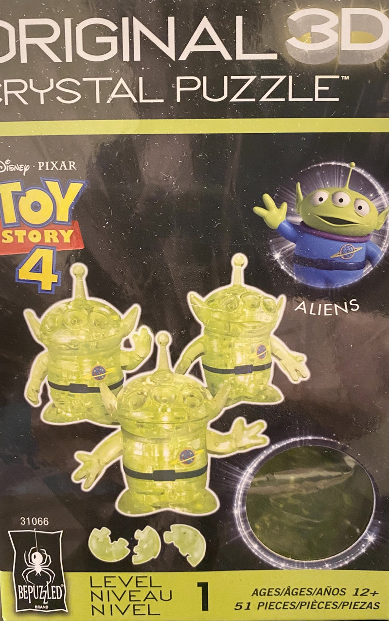 3D Crystal Puzzle-Toy Story Aliens – StockCalifornia
