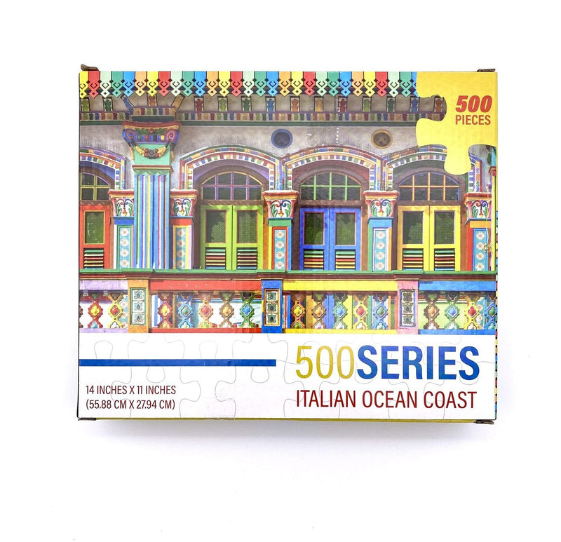 500 Pieces Puzzles - Italian Ocean Coast - sctoyswholesale