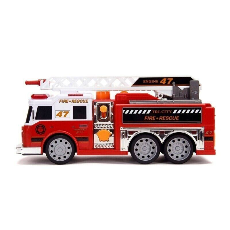 Fire Truck, Jada Exclusive Hero Patrol Lights & Sound