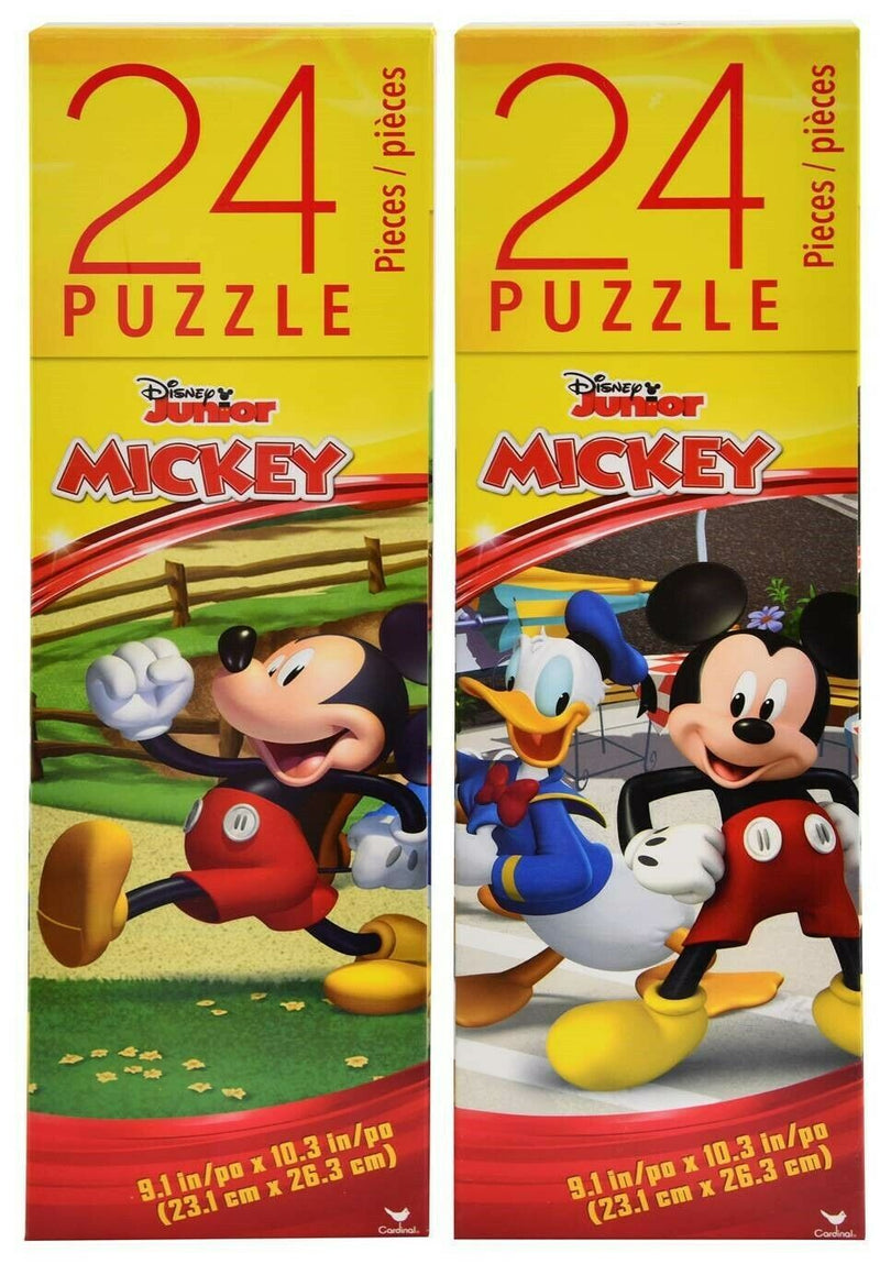 Disney Mickey Mouse Tower Box Puzzle 24 Pc - sctoyswholesale