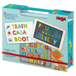 HABA Magnetic Game Box ABC Expedition - 147 Uppercase Magnetic Pieces