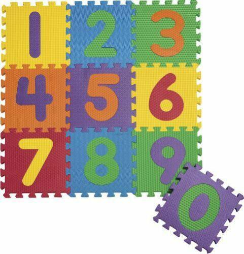 Foam Puzzle Number Mat For Kids by MOTA - sctoyswholesale