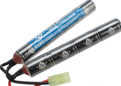 NiMH High Output Butterfly Type Battery with Small Tamiya Connector for Airsoft AEG - sctoyswholesale